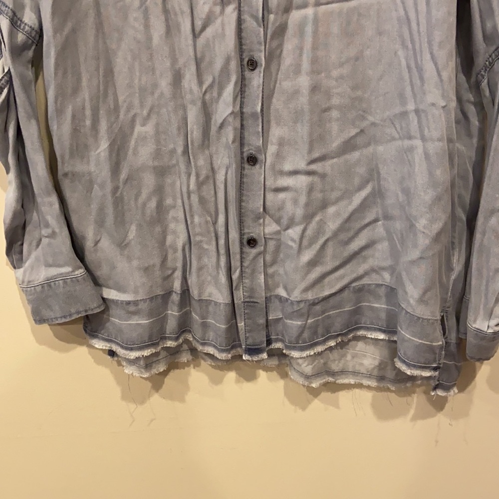 Long Button-Down With Elbow Hole - image 4